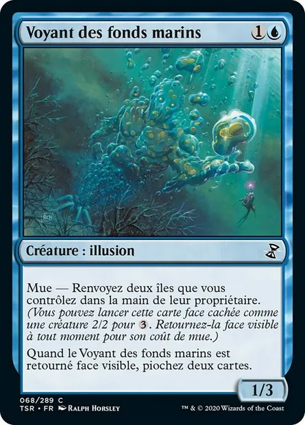 Voyant des fonds marins, carte Magic TSR 68 — extension Spirale Temporelle Remastered