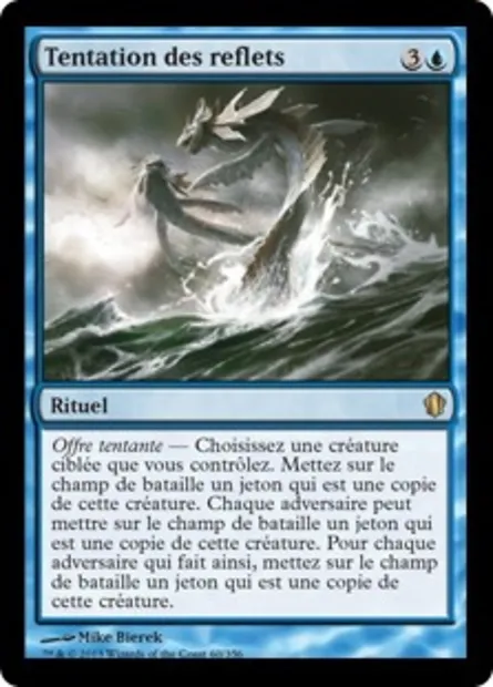 Tentation des reflets, carte Magic C13 60 — extension Commander 2013