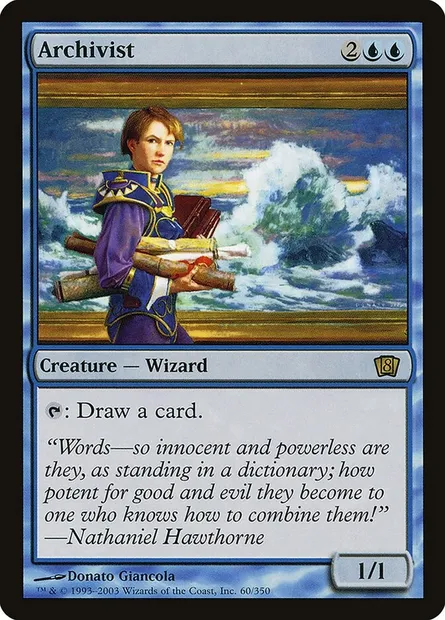 Archivist, Magic card 8ED 60★ — Eighth Edition set