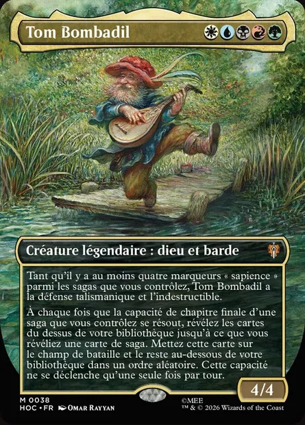 Tom Bombadil, carte Magic HOC 38 — extension The Hobbit Eternal