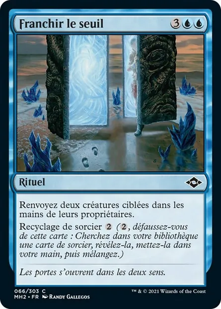 Franchir le seuil, carte Magic MH2 66 — extension Horizons du Modern 2