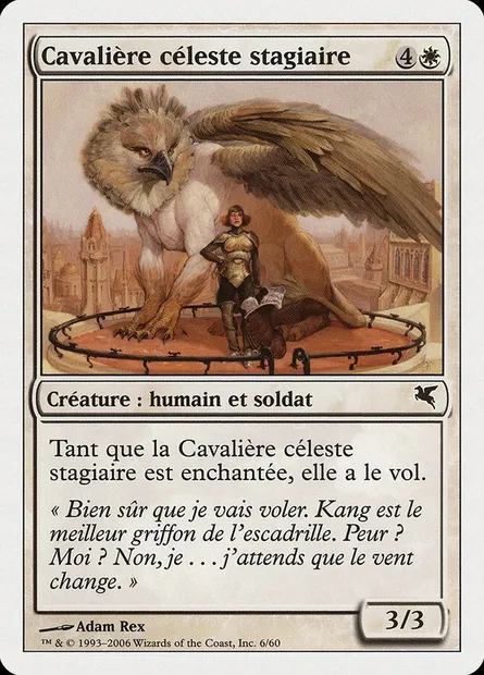 Skyrider Trainee, Magic card PSAL G6 — Salvat 2005 set