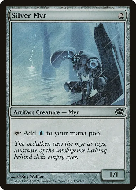 Silver Myr, Magic card HOP 126 — Planechase set