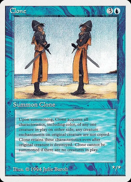 Clone, Magic card SUM 51 — Summer Magic / Edgar set