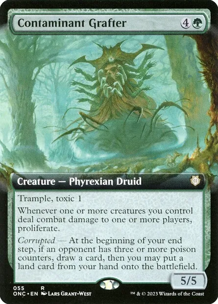 Contaminant Grafter, Magic card ONC 55 — Phyrexia: All Will Be One Commander set