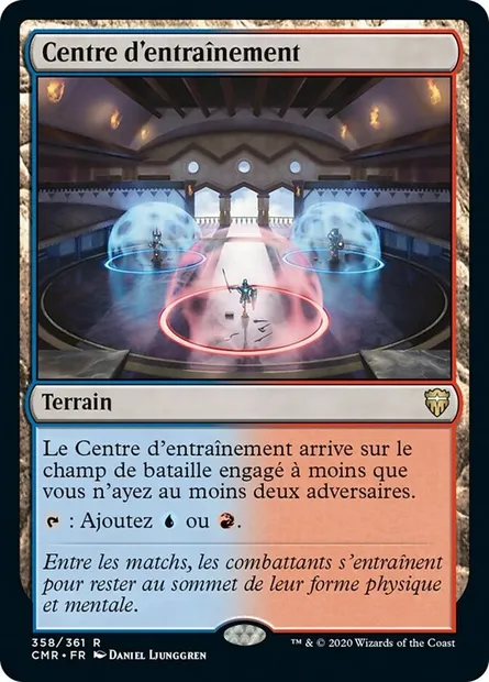 Centre d'entraînement, carte Magic CMR 358 — extension Commander Legends