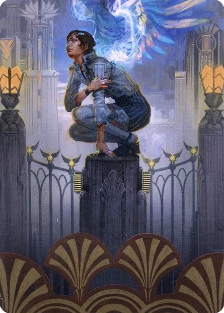 Giada, Font of Hope // Giada, Font of Hope, Magic card ASNC 65 — New Capenna Art Series set