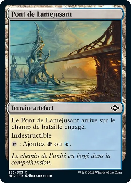 Pont de Lamejusant, carte Magic MH2 252 — extension Horizons du Modern 2
