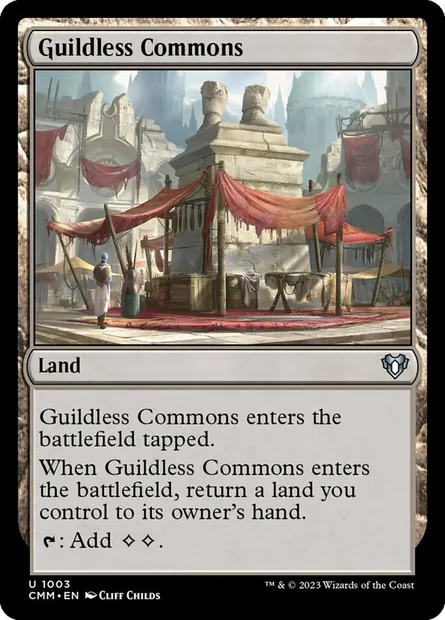 Guildless Commons, Magic card CMM 1003 — Commander Masters set