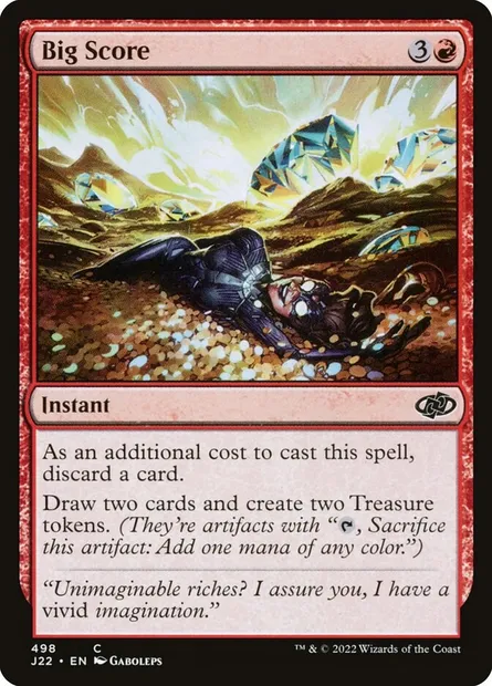Big Score, Magic card J22 498 — Jumpstart 2022 set