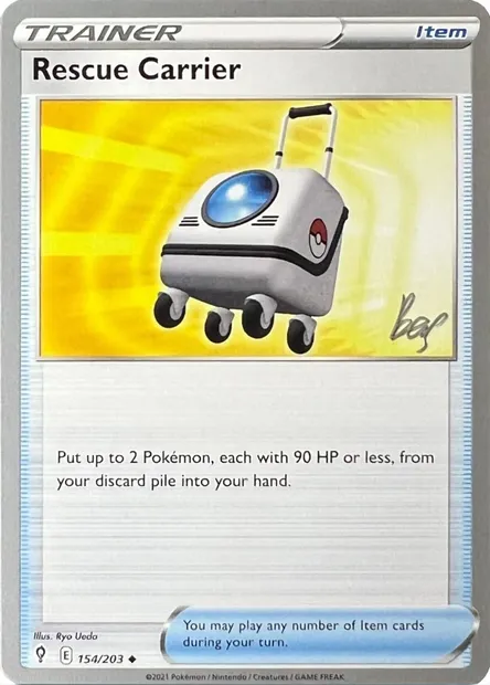 Valise de Secours, carte Pokémon WCD22 154 — extension World Championship Decks 2022