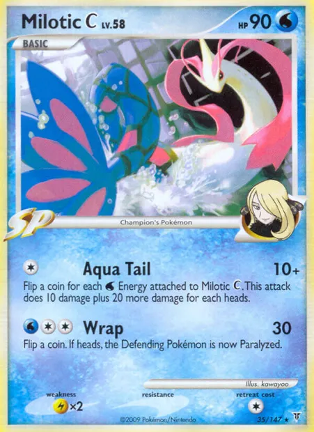 Milotic C, Pokémon card SV 35 — Supreme Victors set