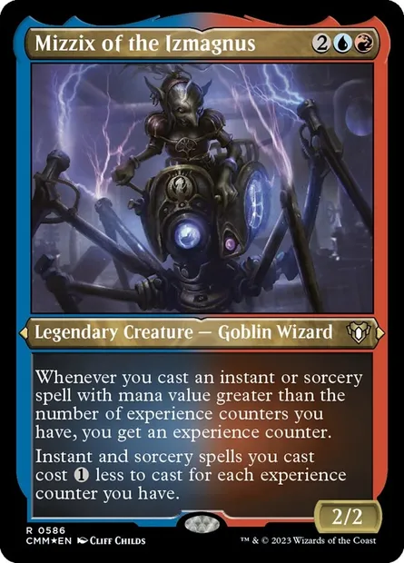 Mizzix of the Izmagnus, Magic card CMM 586 — Commander Masters set