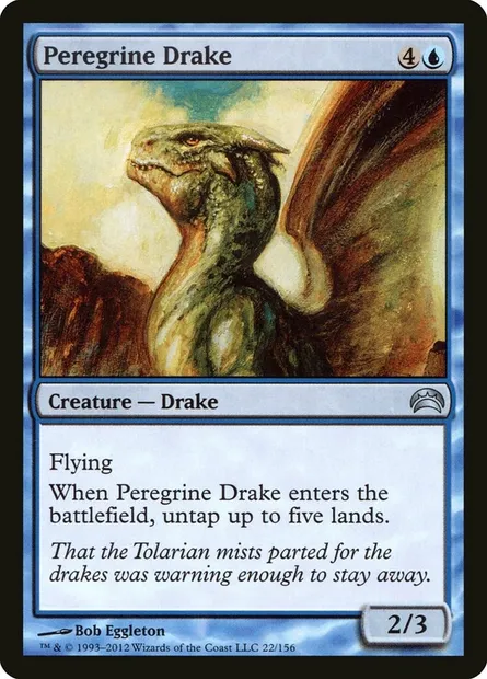 Peregrine Drake, Magic card PC2 22 — Planechase 2012 set