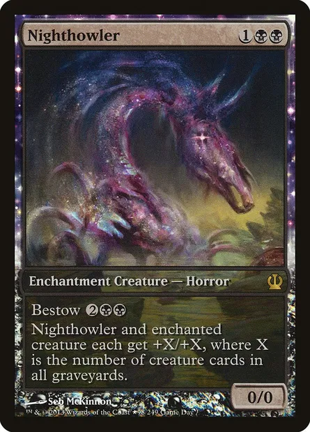Nighthowler, Magic card PTHS 98 — Theros Promos set
