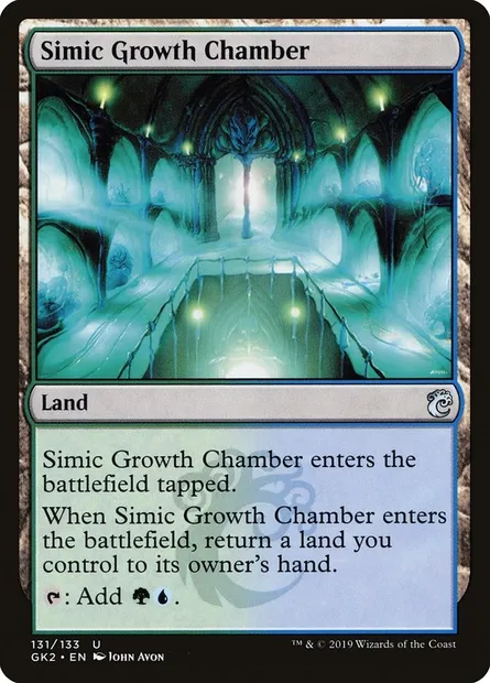 Simic Growth Chamber, Magic card GK2 131 — RNA Guild Kit set