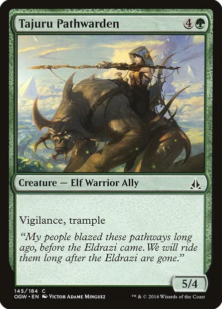 Tajuru Pathwarden, Magic card OGW 145 — Oath of the Gatewatch set