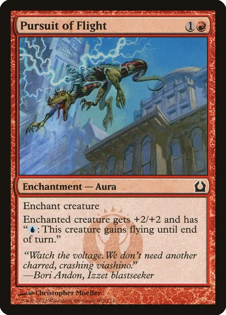 Pursuit of Flight, Magic card RTR 102 — Return to Ravnica set