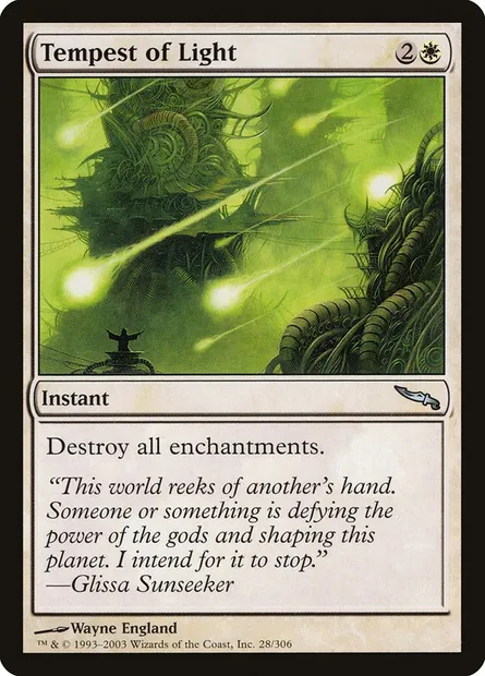 Tempest of Light, Magic card MRD 28 — Mirrodin set