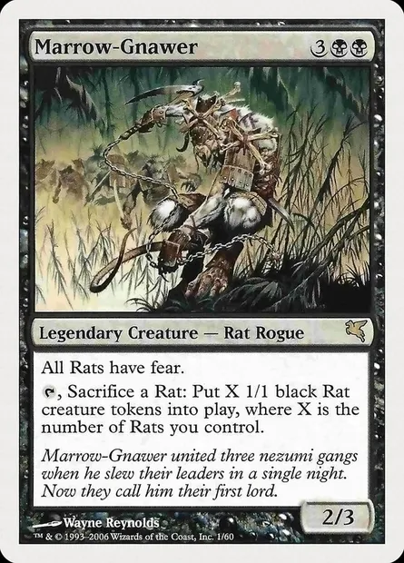 Marrow-Gnawer, Magic card PHUK 1 — Hachette UK set
