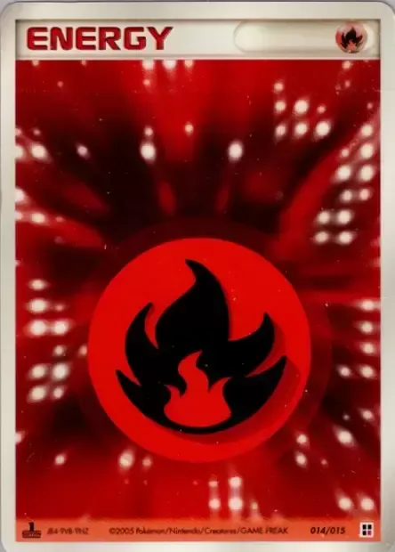 Fire Energy, Pokémon card FR-QCP 014 — Fire Quick Construction Pack set