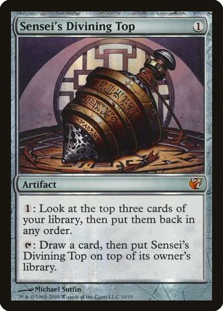 Sensei's Divining Top, Magic card V09 10 — From the Vault: Exiled set