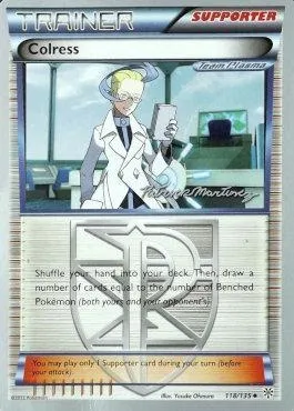 Colress, Pokémon card WCD15 118 — World Championship Decks 2015 set