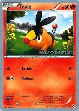 Tepig, Pokémon card WCD11 015 — World Championship Decks 2011 set
