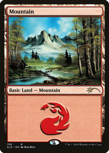 Mountain, Magic card SLD 106 — Secret Lair Drop set