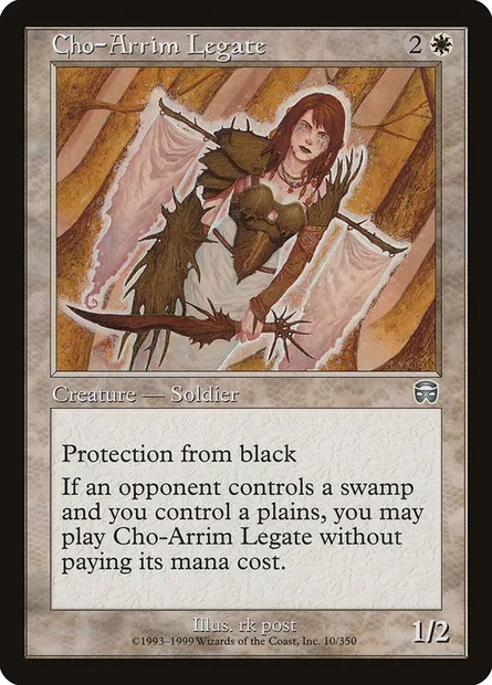 Cho-Arrim Legate, Magic card MMQ 10 — Mercadian Masques set