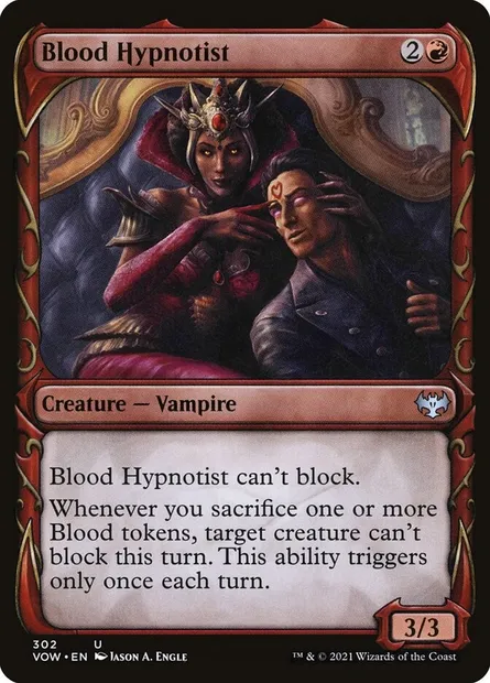 Blood Hypnotist, Magic card VOW 302 — Innistrad: Crimson Vow set