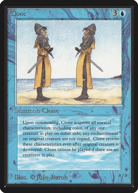 Clone, Magic card LEB 52 — Limited Edition Beta set
