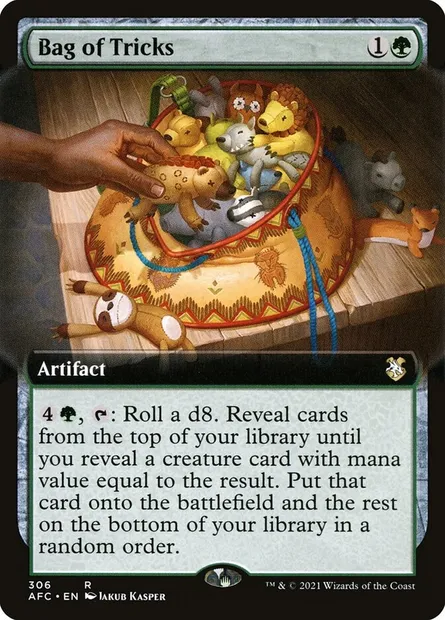 Bag of Tricks, Magic card AFC 306 — Forgotten Realms Commander set