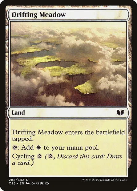 Drifting Meadow, Magic card C15 282 — Commander 2015 set