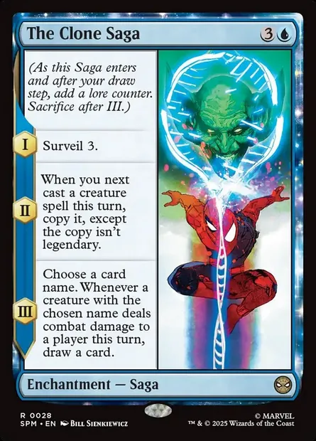 The Clone Saga, Magic card SPM 28 — Marvel's Spider-Man set