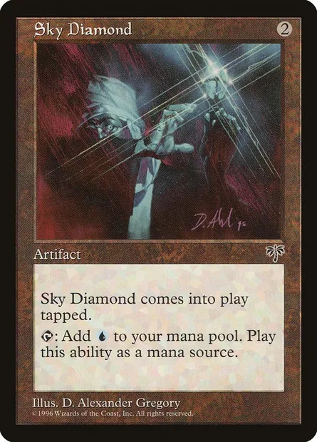Sky Diamond, Magic card MIR 319 — Mirage set