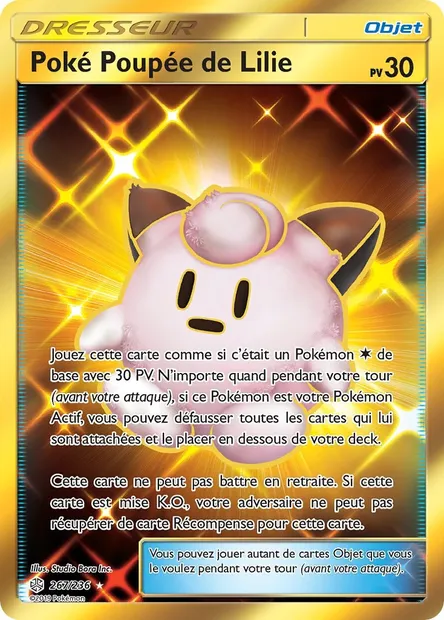 Poké Poupée de Lilie, carte Pokémon CEC 267 — extension Éclipse Cosmique