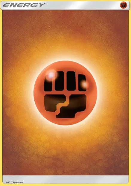 Fighting Energy, Pokémon card SUM 169 — Sun & Moon set