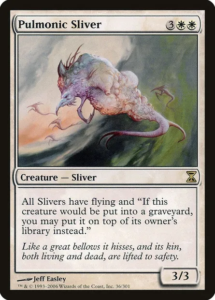 Pulmonic Sliver, Magic card TSP 36 — Time Spiral set