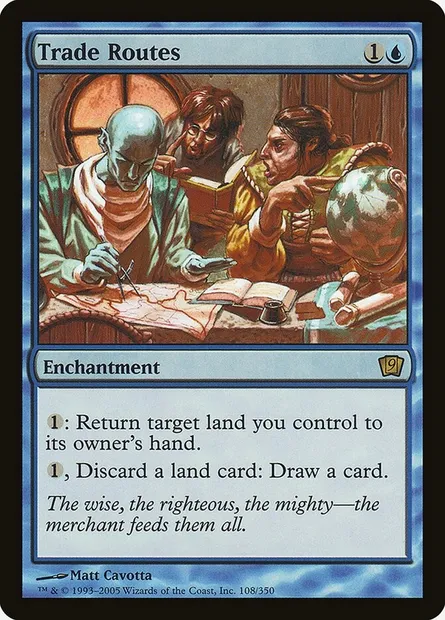 Trade Routes, Magic card 9ED 108★ — Ninth Edition set