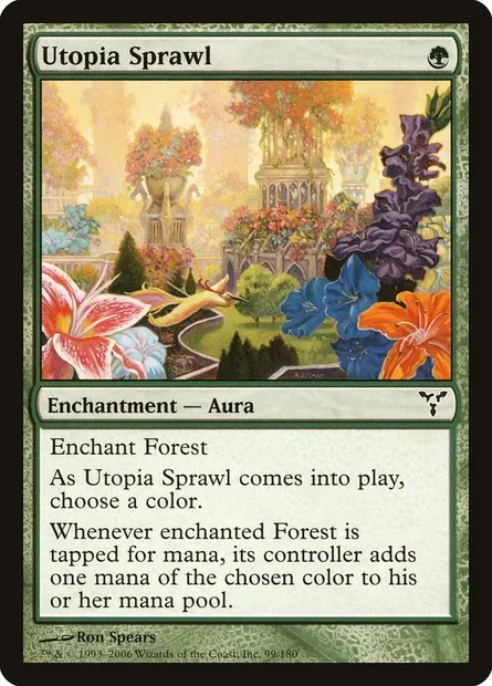 Utopia Sprawl, Magic card DIS 99 — Dissension set