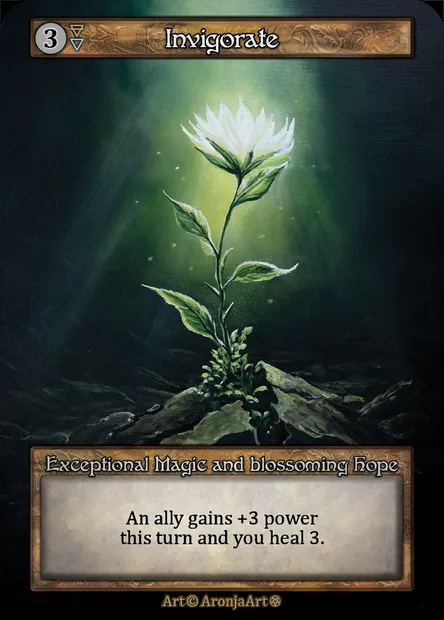 Invigorate, Sorcery card GOT 261 — Gothic set