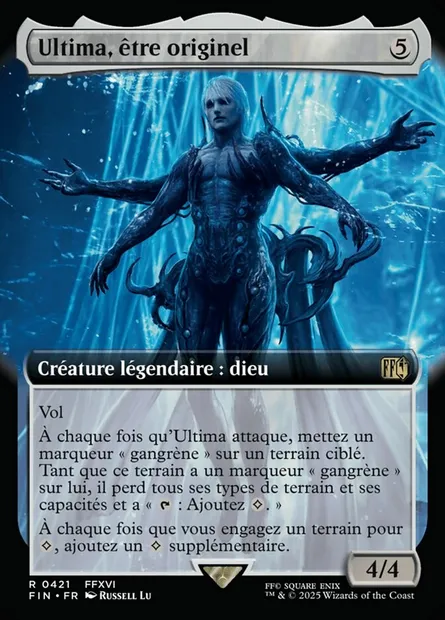 Ultima, être originel, carte Magic FIN 421 — extension Final Fantasy