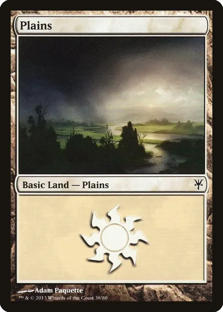 Plains, Magic card DDK 38 — Duel Decks: Sorin vs. Tibalt set