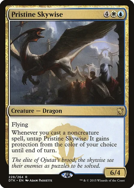 Pristine Skywise, Magic card DTK 228 — Dragons of Tarkir set