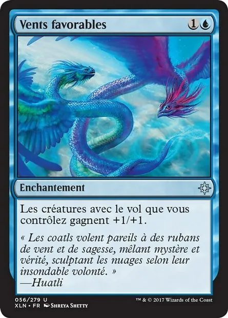 Vents favorables, carte Magic XLN 56 — extension Ixalan