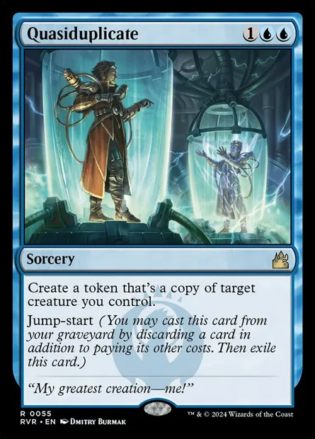 Quasiduplicate, Magic card RVR 55 — Ravnica Remastered set