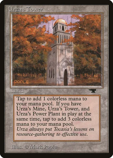 Urza's Tower, Magic card ATQ 85a — Antiquities set