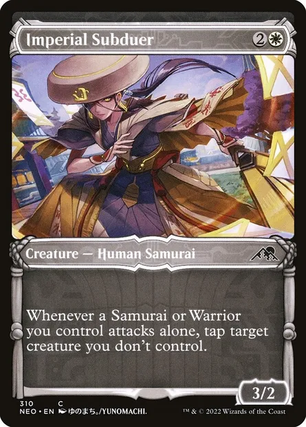 Imperial Subduer, Magic card NEO 310 — Kamigawa: Neon Dynasty set