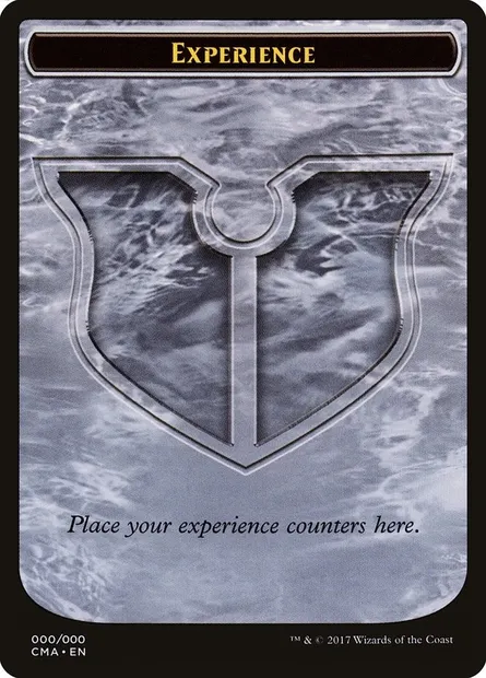 Experience, Magic card TCMA 0 — Commander Anthology Tokens set